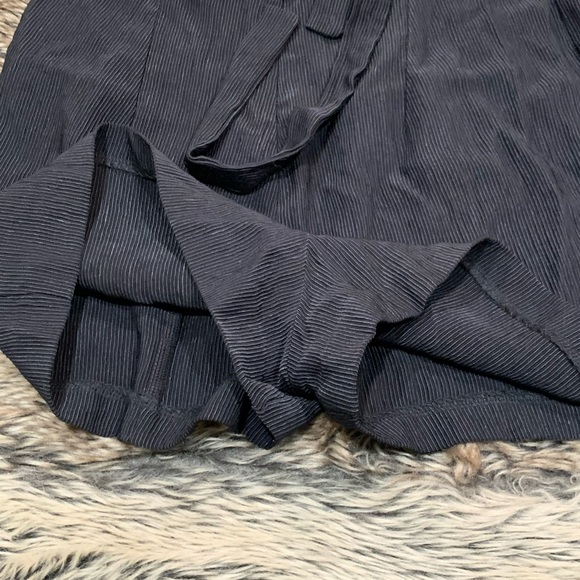 J.O.A Women’s Size Large Sleeveless Button Front Short Romper Black Size L NWT - Picture 7 of 9